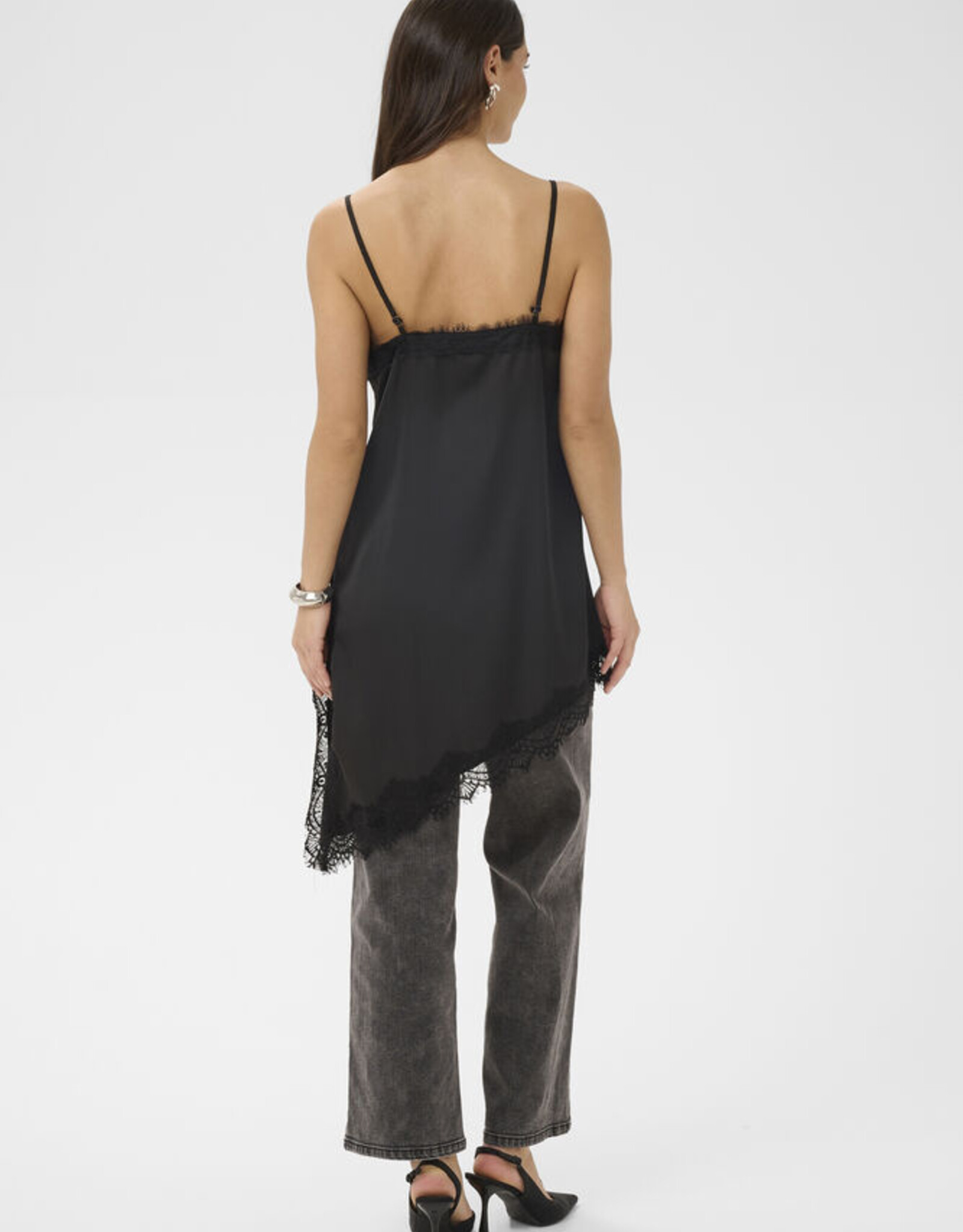 KAFFE Top - KAmiala - black