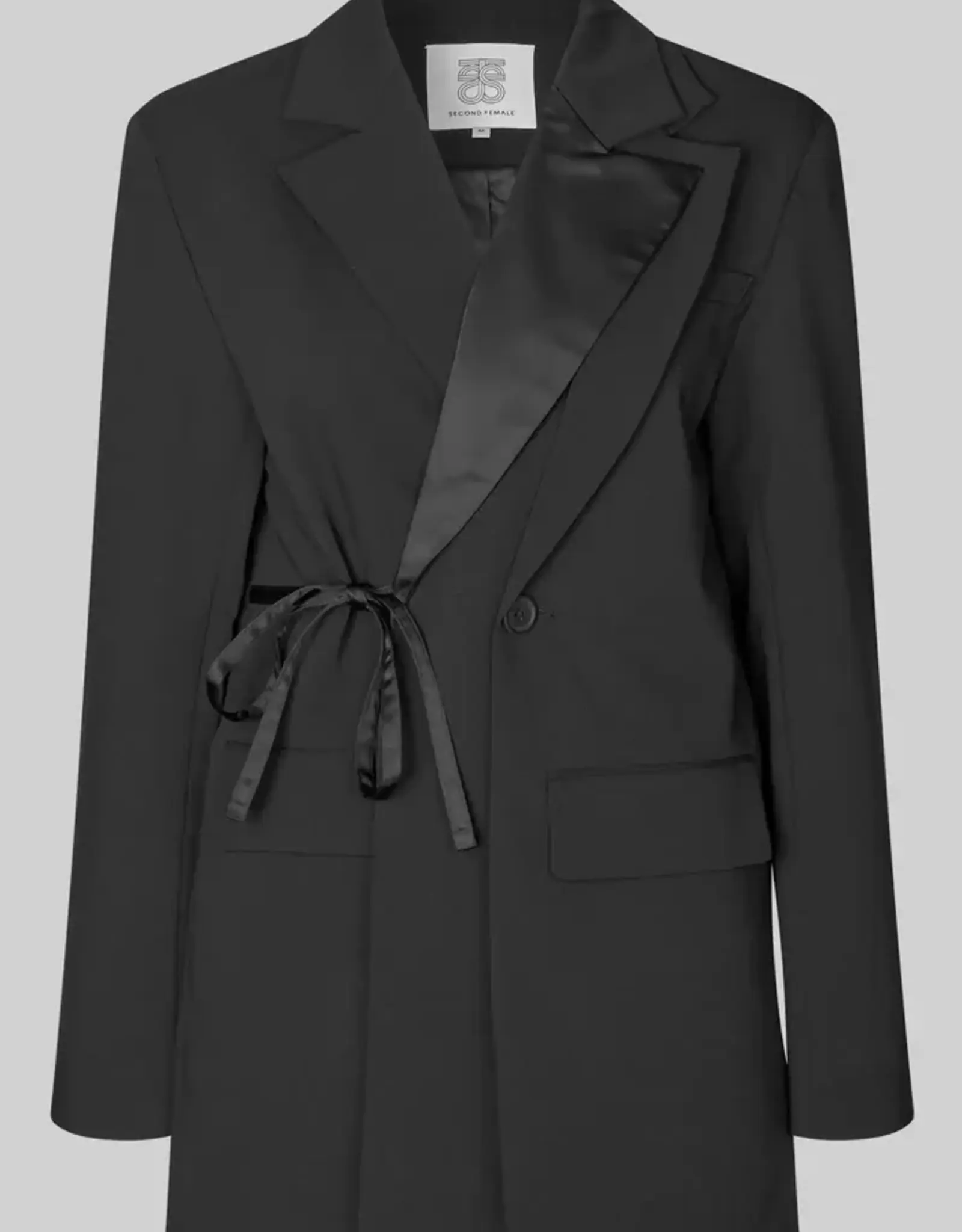 Second Female Blazer - Drink zwart