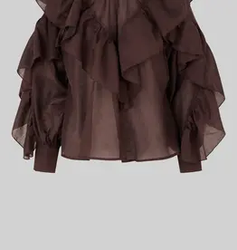 Second Female Blouse - Fria chocoladebruin XS