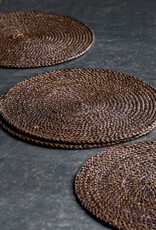 House Doctor placemat - Chocolate Set van 3