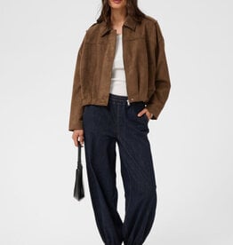 KAFFE bomber Jacket -  bruin