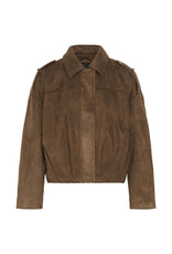 KAFFE Bomber Jacket - bruin