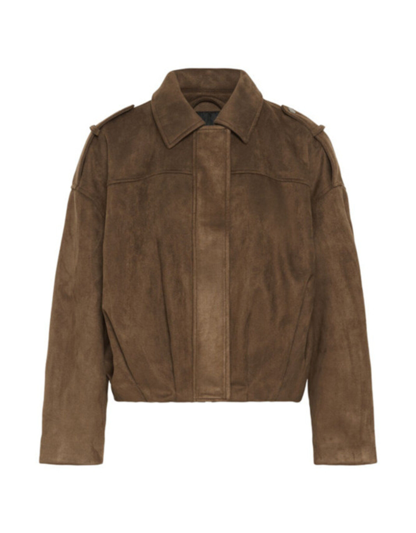 KAFFE Bomber Jacket - bruin