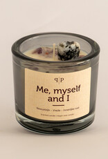 Pottie Pot Geurkaars met edelstenen - Me myself & i