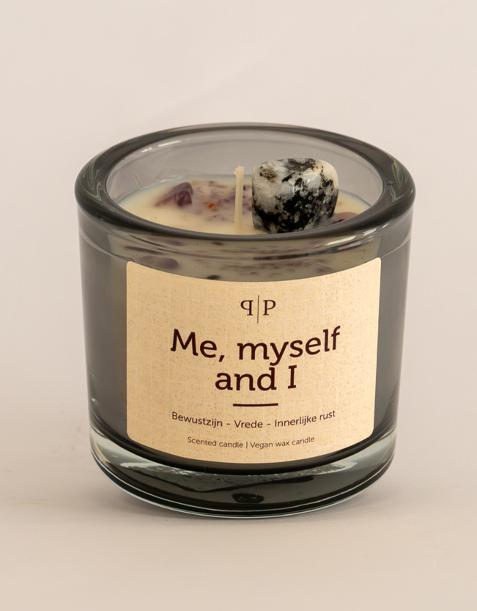 Pottie Pot Geurkaars met edelstenen - Me myself & i