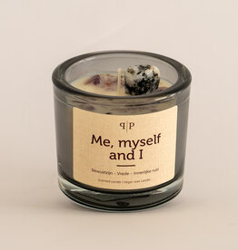 Pottie Pot Geurkaars met edelstenen - Me myself & i
