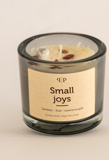 Pottie Pot Geurkaars met edelstenen - Small joys
