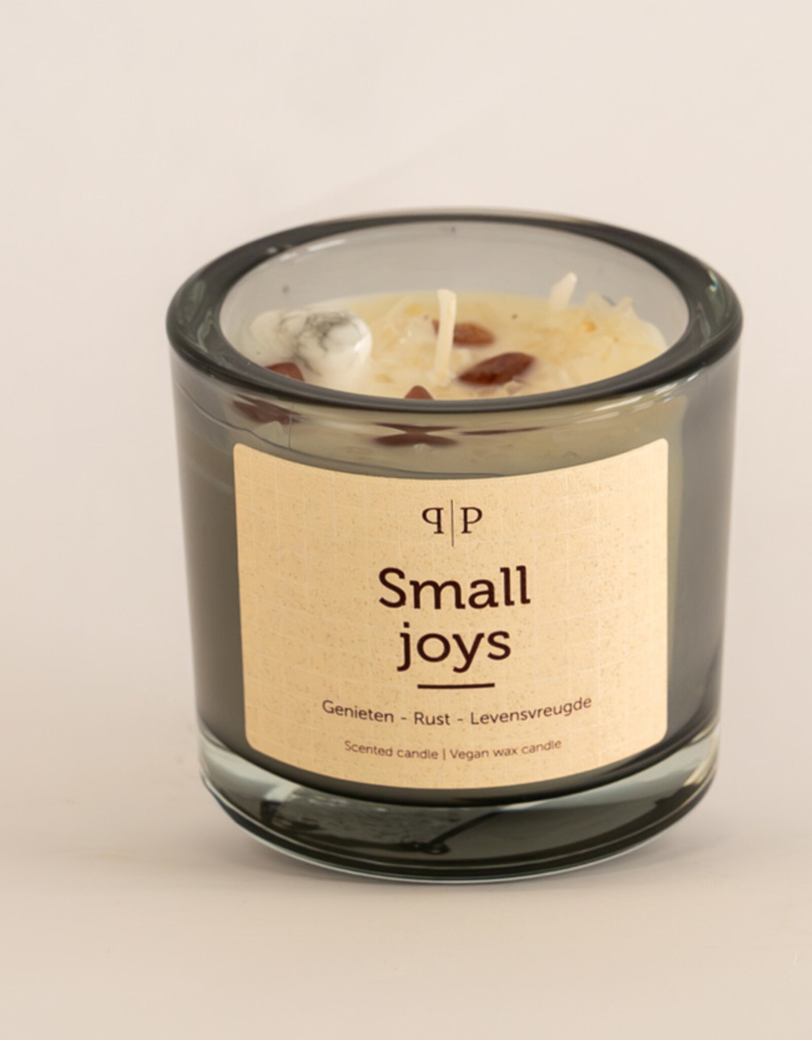 Pottie Pot Geurkaars met edelstenen - Small joys