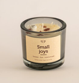Pottie Pot Geurkaars met edelstenen - Small joys