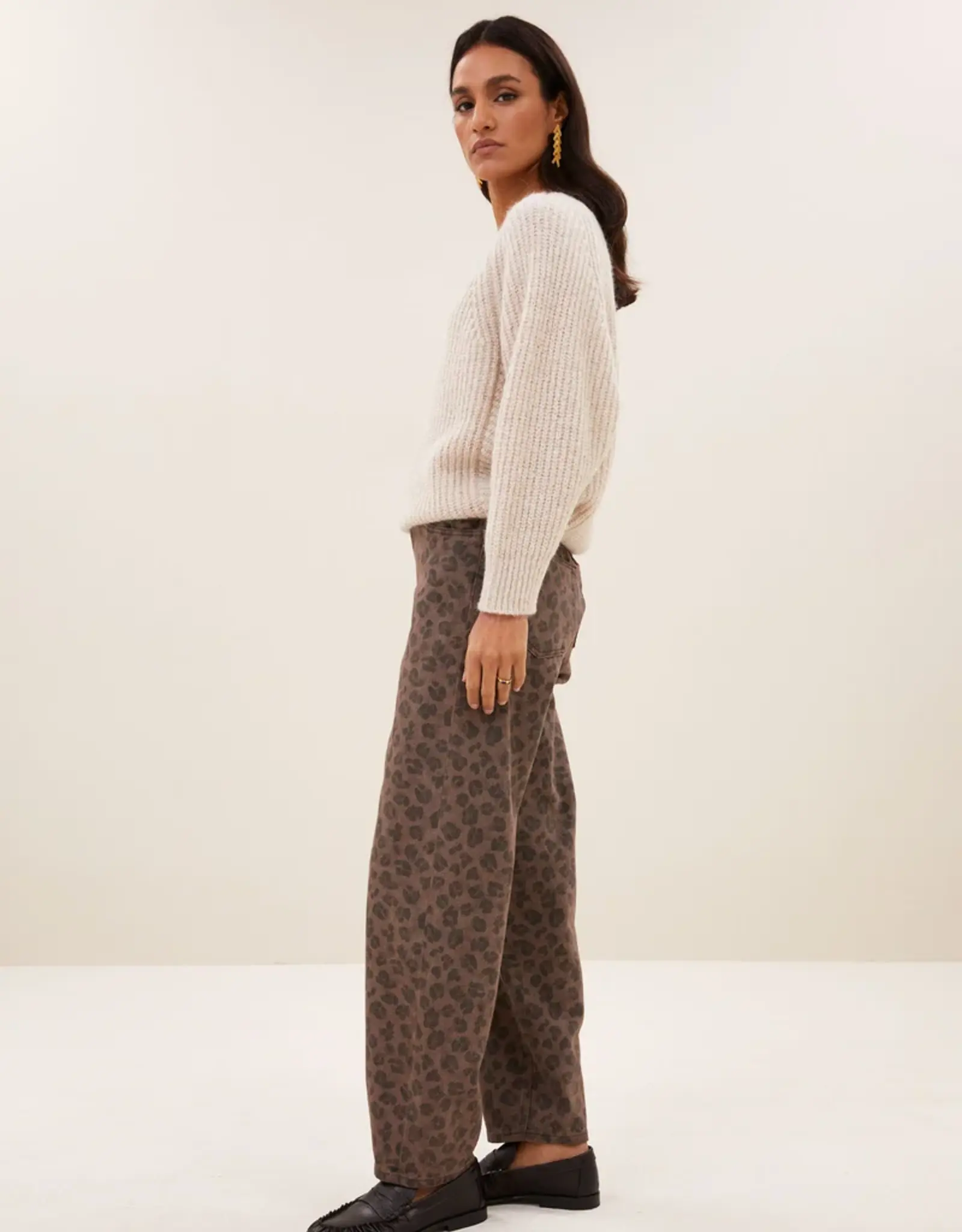 By-bar Pullover lune chalk