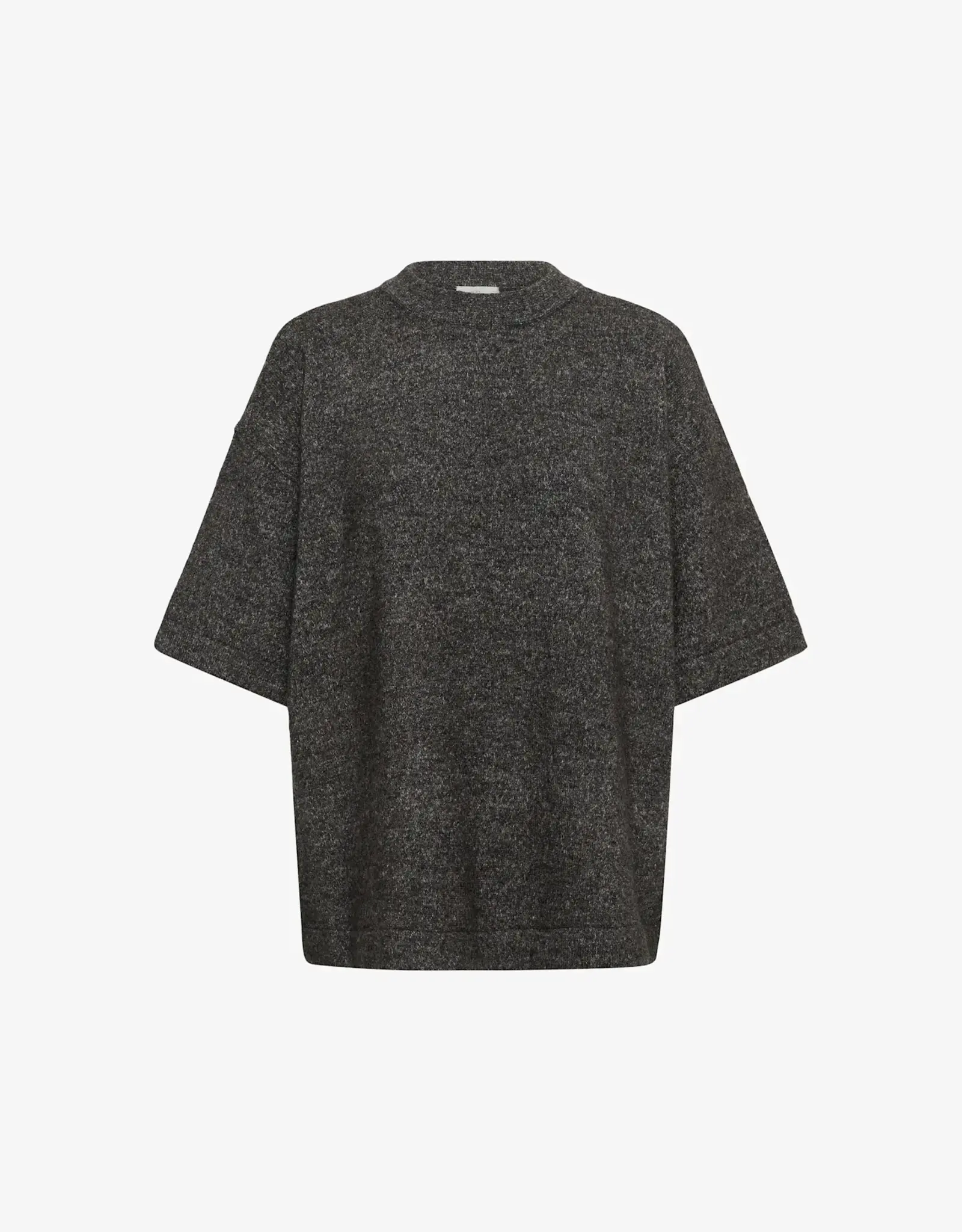 KAFFE Pullover - KAbarbara - donker grijs  melange