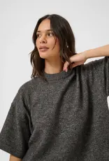 KAFFE Pullover - KAbarbara - donker grijs  melange