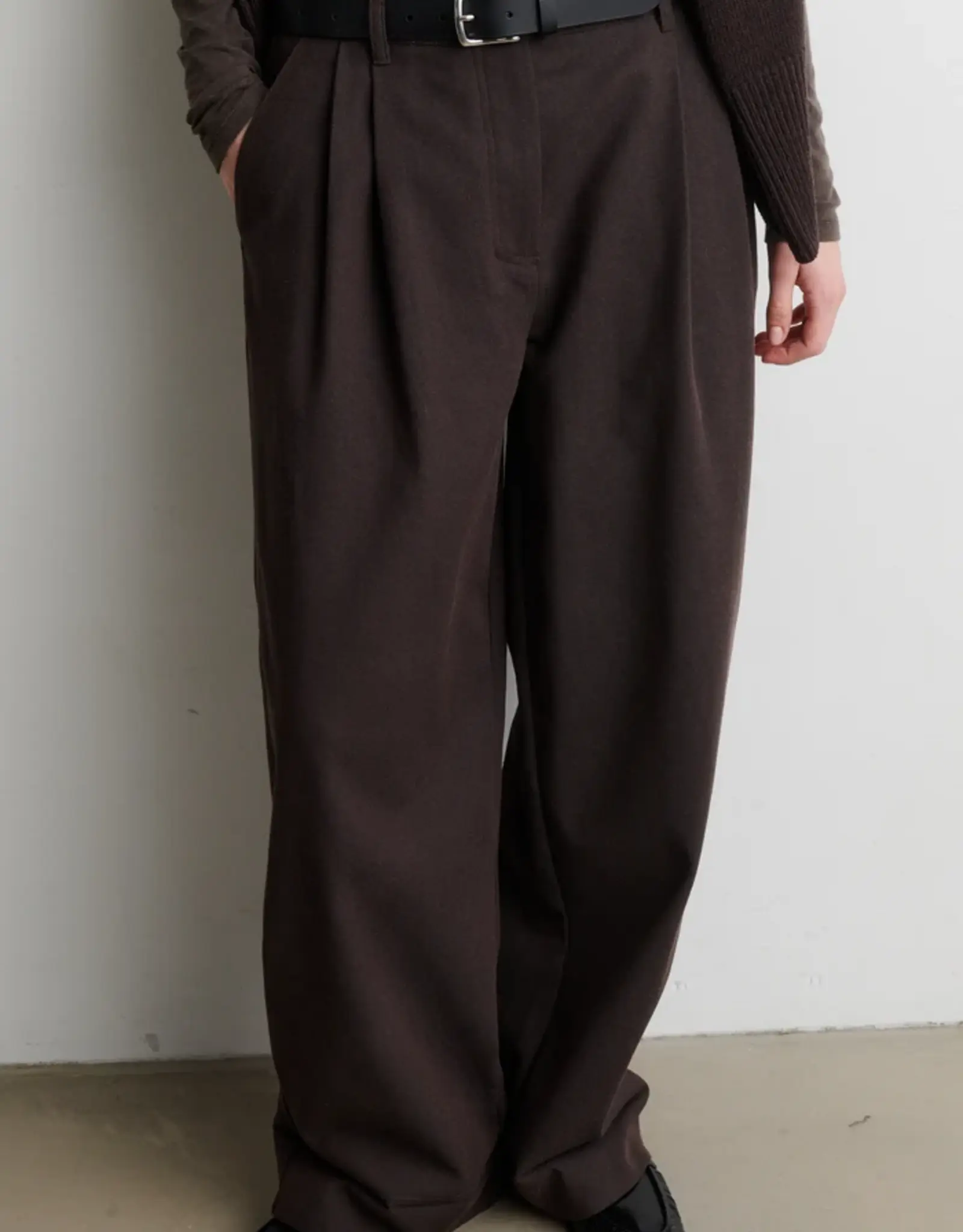 Second Female Broek - Clarsie Trousers - Demitasse