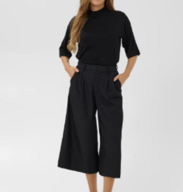 KAFFE Broek - KAgabby - zwart