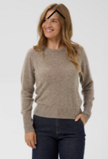 KAFFE Trui - KAcashie beige