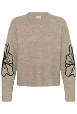KAFFE Trui - Kaerin beige