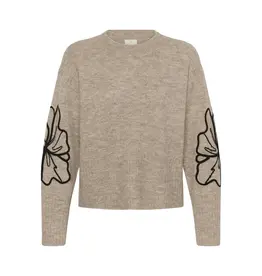 KAFFE Trui - Kaerin beige