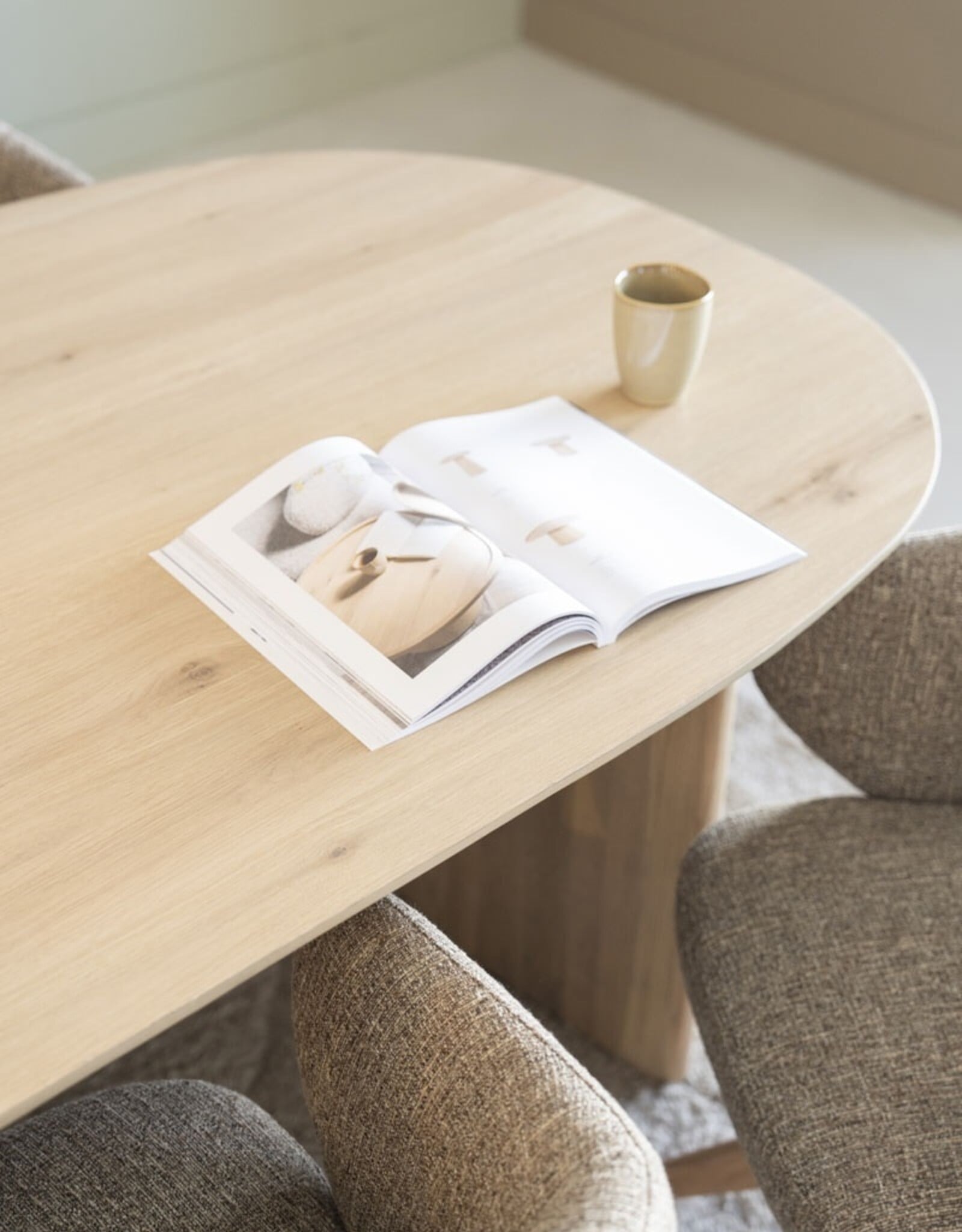 Eettafel Dex - naturel  180x90
