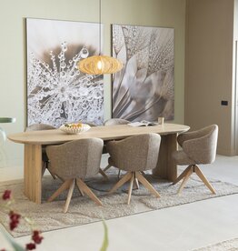 Eettafel Dex - 250x100 cm  naturel