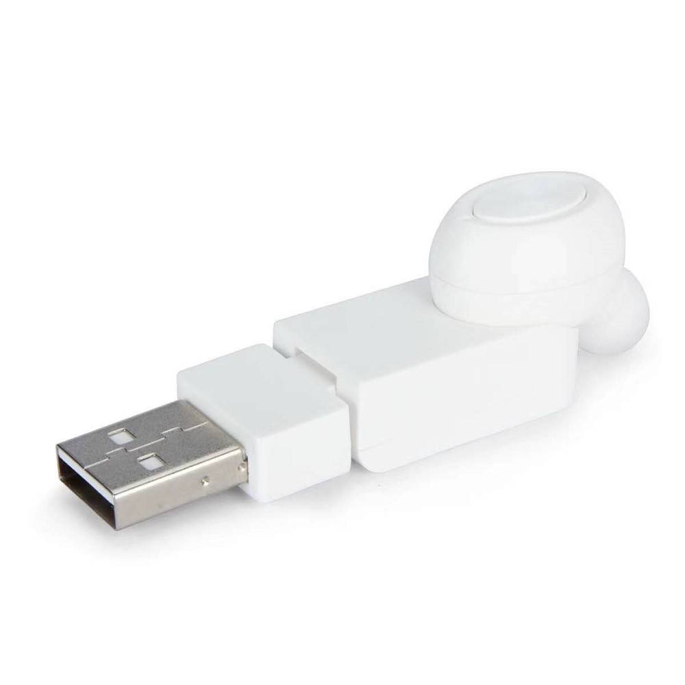 Mini M1 Bluetooth 4.1 Oortje met Oplader - Wit