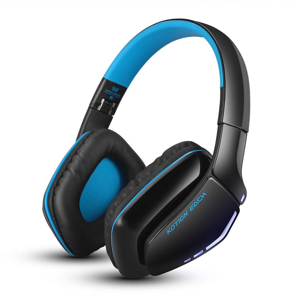 KOTION KOTION B3506 Bluetooth V4.1 Gaming Koptelefoon - Blauw