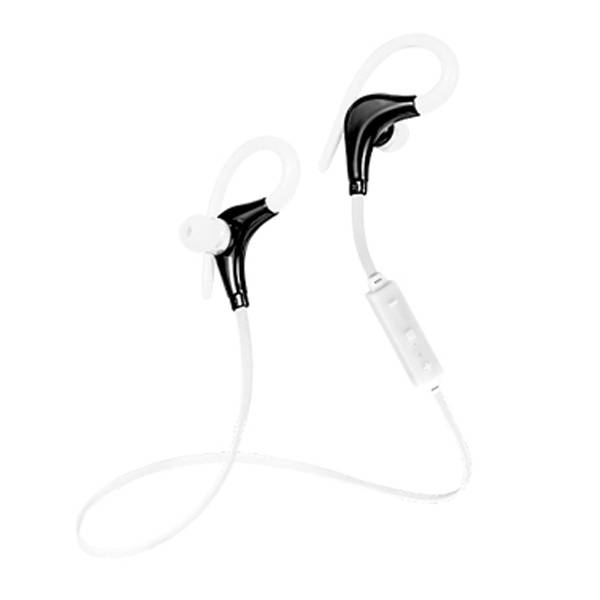 Q10 Bluetooth Sport Oordopjes met Afstandsbediening - Wit