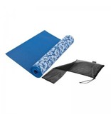 Tunturi Yoga Matte bedruckt blau