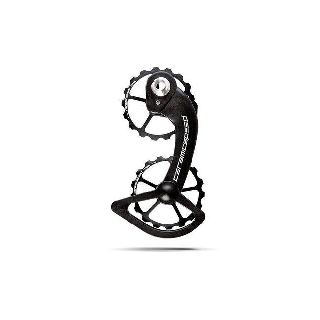 ceramicspeed Oversized Schaltungsrädchen System mit Beschichtung für Shimano 10/11-fach - schwarz