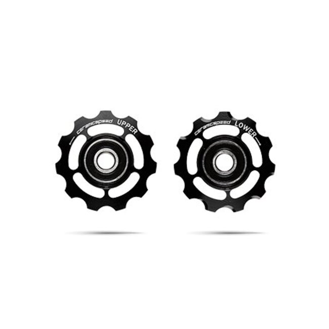 ceramicspeed Schaltungsrädchen, Shimano 9-/10-fach, Alu schwarz