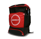 Zone3  TRANSITION BACKPACK - SCHWARZ/ROT