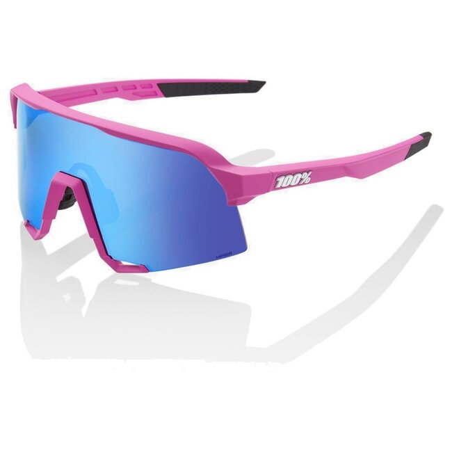 100% S3 Hiper Mirror Lens Sonnenbrille pink