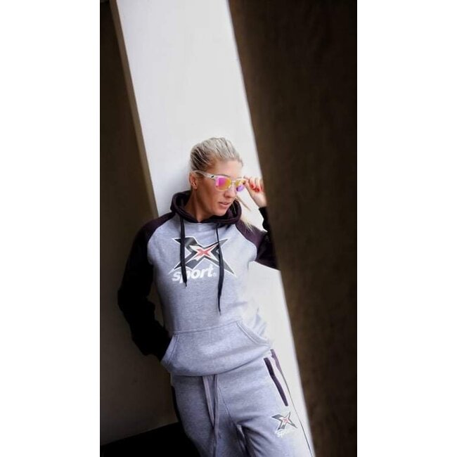 X-SPORT® X-Sport Worldstore Trainingsanzug "Road to Kona" grau