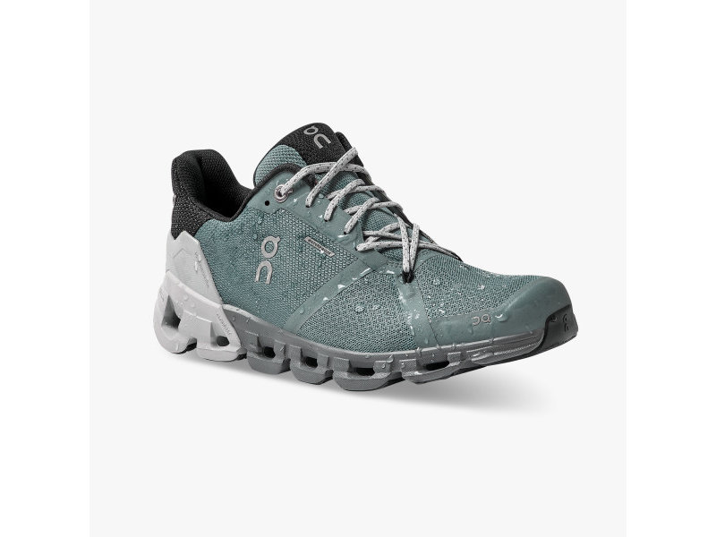 On Running ON Laufschuh Cloudflyer Waterproof Woman Sea/Glacier