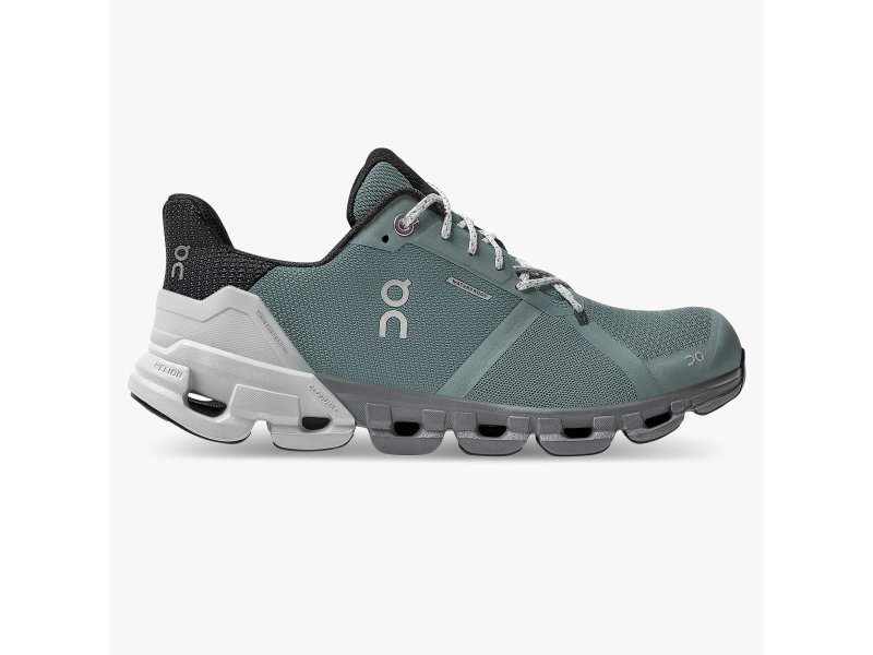 On Running ON Laufschuh Cloudflyer Waterproof Woman Sea/Glacier