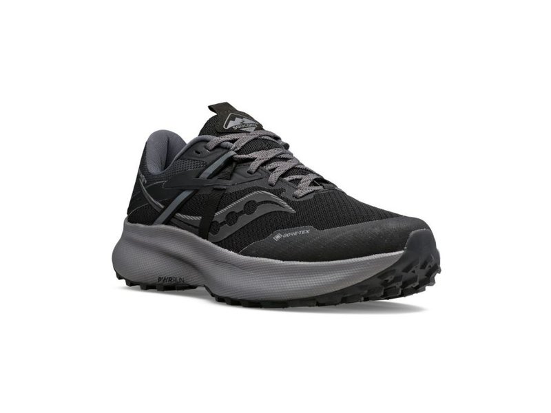 Saucony Saucony Ride 15 TR GTX Mann Schwarz/Charcoal/Noir/Charbon