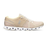 On Running ON Laufschuh Cloud Damen Sand/Pearl Black/White