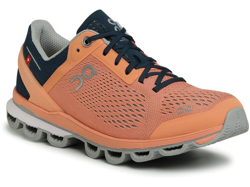 On Running ON Laufschuh Cloudsurfer Frau Coral/Navy