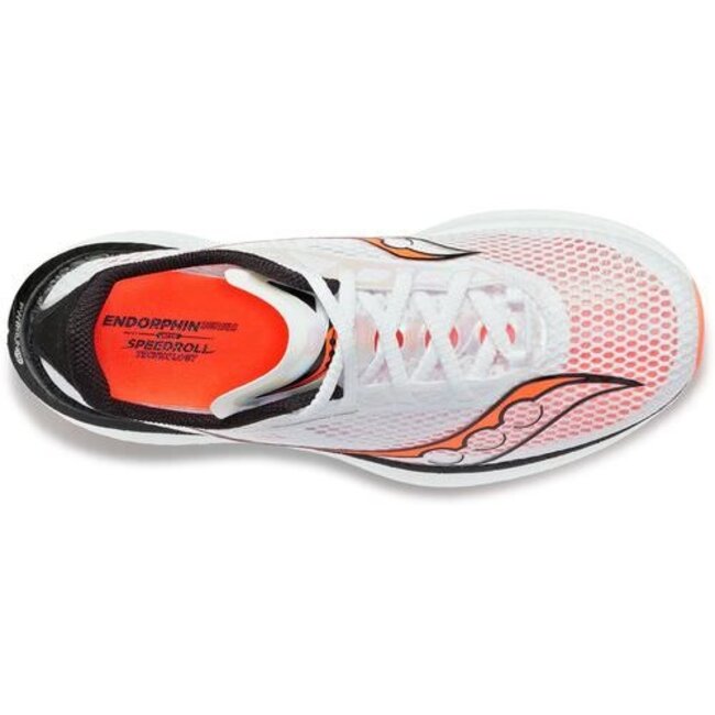 Saucony Endorphin Pro 3 Herren weiß/orange