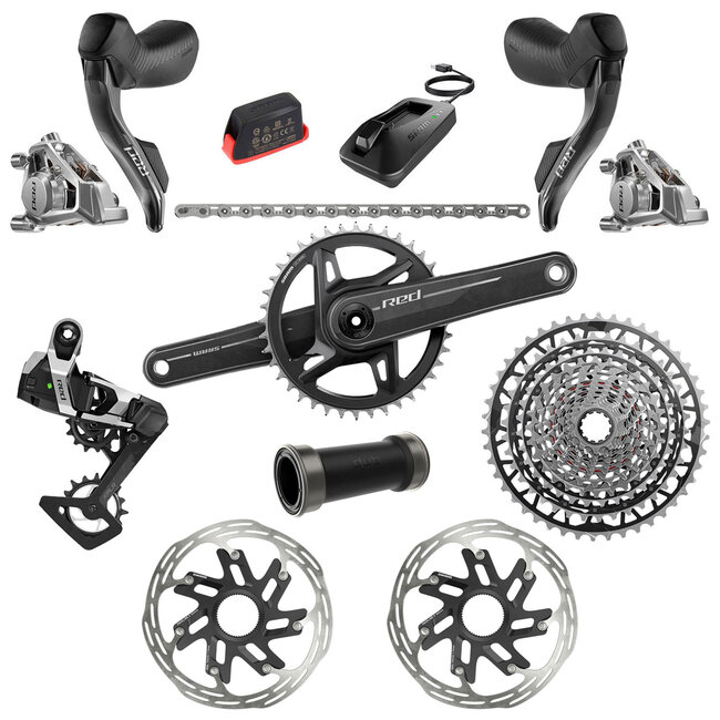 Sram Red E1 XPLR AXS XDR 13-fach 40T Gruppe