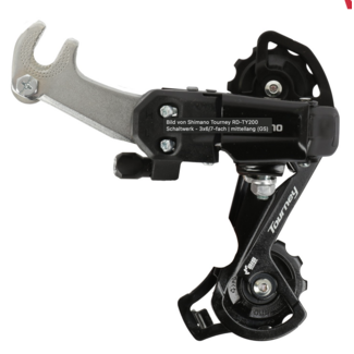Shimano Tourney RD-TY200 Schaltwerk - 3x6/7-fach | mittellang (GS)
