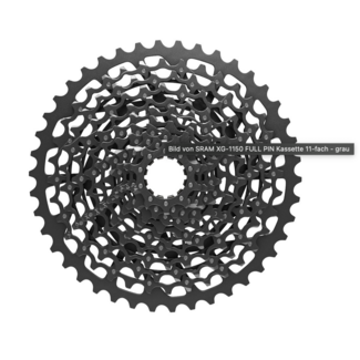 SRAM XG-1150 FULL PIN Kassette 11-fach - grau