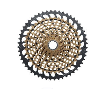 SRAM XX1 Eagle Verschleiß-Set mit Kette und XG-1299 Kassette - 52 Zähne - gold