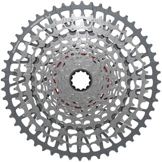 SRAM GX Eagle XS-1275 Kassette - T-Type | XD | 12-fach | A1 - silber
