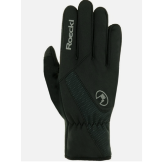 Roeckl Winterhandschuh Roth schwarz