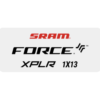 SRAM Gruppe Force XPLR E1 mit Powermeter