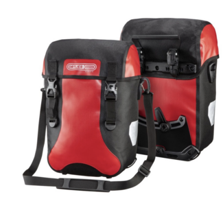 ORTLIEB Sport-Packer QL2.1 Packtaschenset 2x 15 l, rot/schwarz
