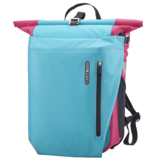 ORTLIEB Vario - QL2.1 Fahrradtasche / Rucksack - 26L - cyber blue/pink