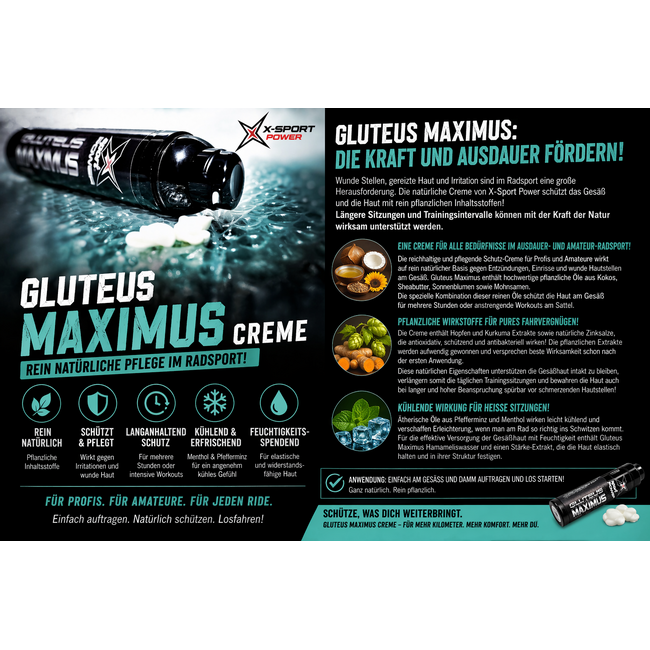 X-Sport® POWER GLUTEUS MAXIMUS