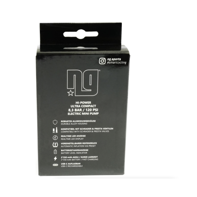 NG Sports Cawacawa elektro. Mini Pumpe