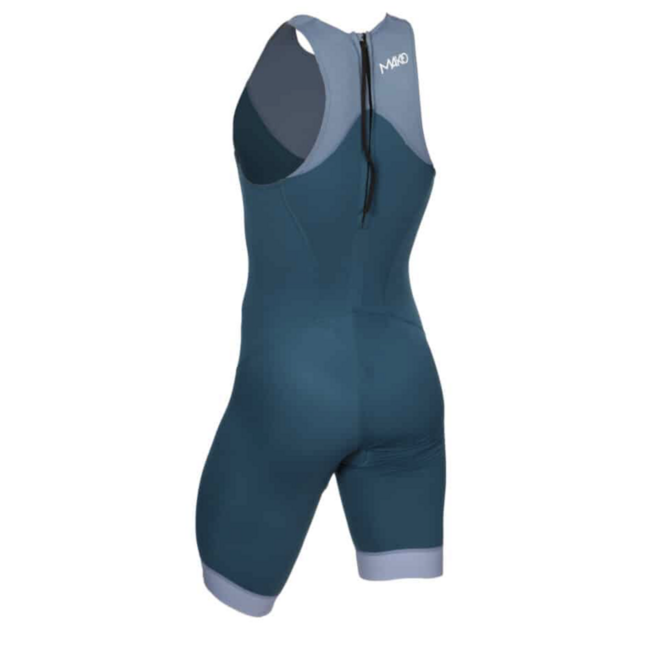 MAKO Neopren Heeren Team Trisuit – Steel Blue/Petrol